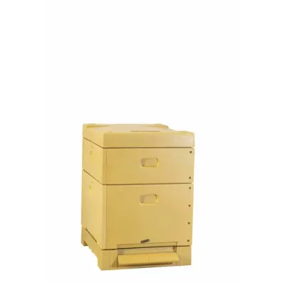 Stup vertical 10 rame din poliuretan – 1/1 + 1 x 1/2 – FAROSTUP
