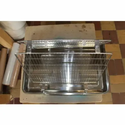 Tava descapacit cuva inox suport doua rame inox picture - 3