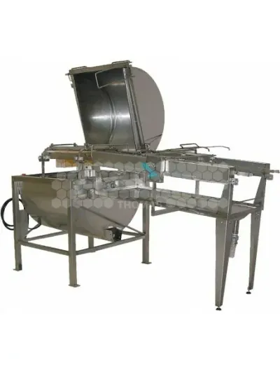 Transportor intrare motorizat pentru extractor 90 rame cu umeras sau 120 rame drepte, 380V – Extramel, Thomas picture - 2
