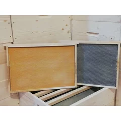 Rama dreapta 1/1 cu fagure plastic galben ceruit Stuparul.Ro picture - 3