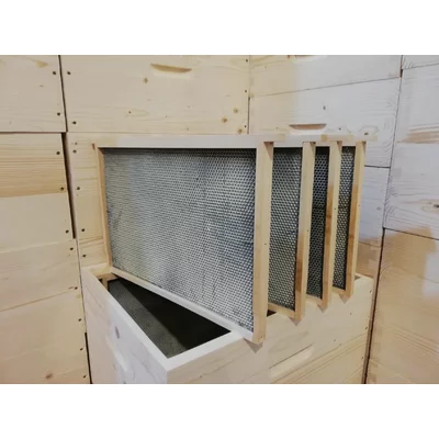 Rama dreapta 1/1 cu fagure plastic negru ceruit Stuparul.Ro picture - 4