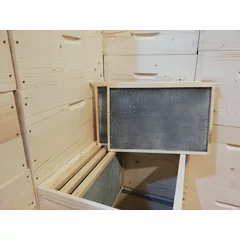 Rama dreapta 1/1 cu fagure plastic negru ceruit Stuparul.Ro picture - 5