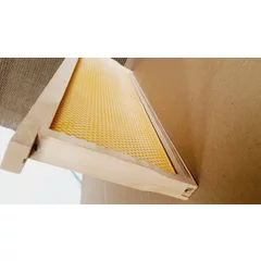 Rama dreapta 1/2 cu fagure plastic galben ceruit Stuparul.Ro picture - 4