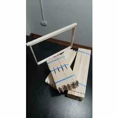 Rame stupi 1/1 tei, model canadian simplificat, pachet 25 buc picture - 3