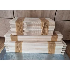 Rame stupi 1/1 tei model canadian simplificat pentru faguri plastic sau ceara, pachet 25 buc