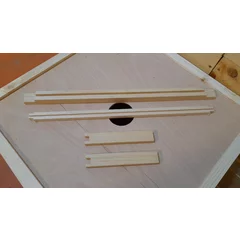 Rame stupi drepte 1/2 tei pentru faguri plastic sau ceara - pachet 25 buc picture - 3