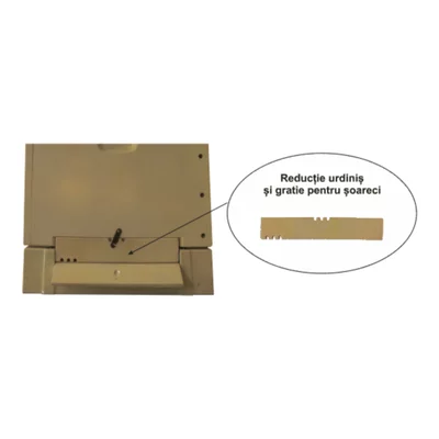 Reducție urdiniș cu gratie anti-șoareci – FAROSTUP