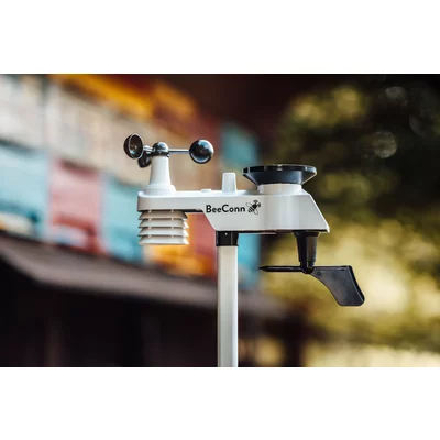 Solutie monitorizare stupina BeeConn PREMIUM SET 3X - Gateway solar, Statie meteo si 3 Cantare inteligente picture - 3