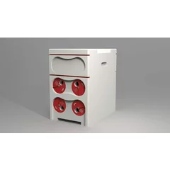 Stup polistiren 8 rame cuib cu hranitor P-HIVE Infinity picture - 8