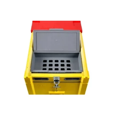 Stup poliuretan multietajat Langstroth cu doua corpuri, dotat cu rame, capac glisabil patentat, vopsit, RoyalBeehive picture - 3