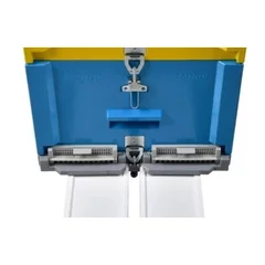 Stup poliuretan multietajat Langstroth cu doua corpuri, dotat cu rame, capac glisabil patentat, vopsit, RoyalBeehive picture - 5