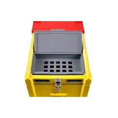 Stup poliuretan multietajat Langstroth cu un singur corp, dotat cu rame, capac glisabil patentat, vopsit, RoyalBeehive picture - 5