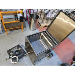 Topitor inox de ceara cu abur pe gaz si rezistenta electrica pentru 15 rame cuib picture - 3