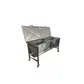Topitor inox de ceara cu abur, rezistenta electrica 2 x 4 kW, 380V, pentru 50 rame cuib