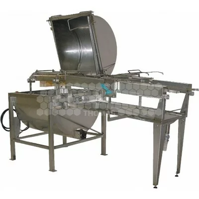 Transportor intrare motorizat pentru extractor 60 rame cu umeras sau 90 rame drepte, 380V – Extramel, Thomas picture - 2