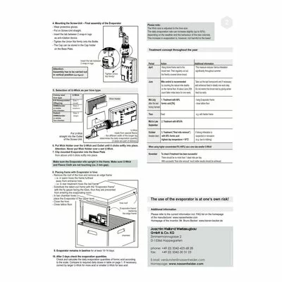 Vaporizator Acid Formic 300ml Nassenheider pentru rama picture - 13