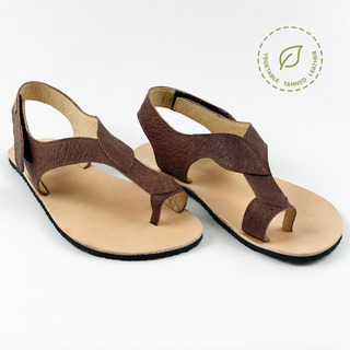 Barefoot sandals SOUL V2 - Reddish Brown