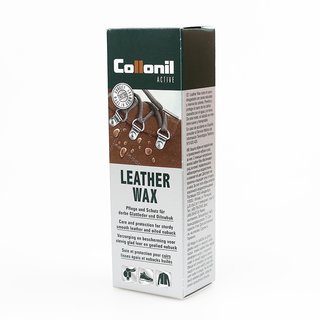 Active leather wax
