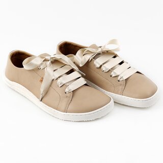 OUTLET Leather barefoot shoes FINN - NUDE