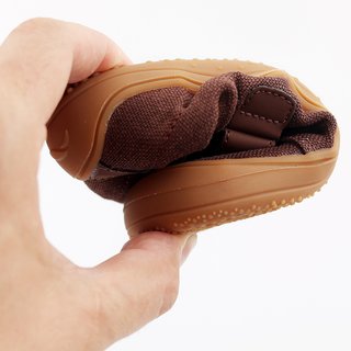 OUTLET Vegan shoes HARLEQUIN 2021 - Walnut 19-23 EU picture - 4