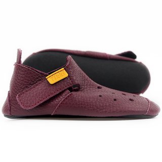 Ziggy V1 leather - Plum 30-35 EU picture - 3