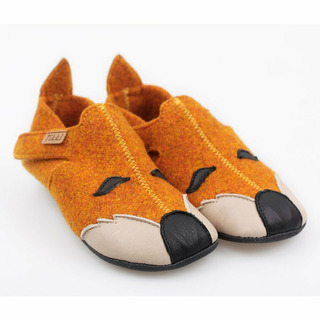 Wool slippers ZIGGY - Fox 18-40 EU
