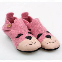 Wool slippers ZIGGY - Kitty 18-40 EU 31 EU
