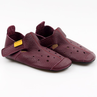 Ziggy V2 leather – Plum 24-35 EU picture - 2