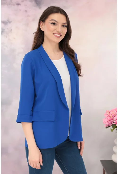 Blazer lejer albastru-regal