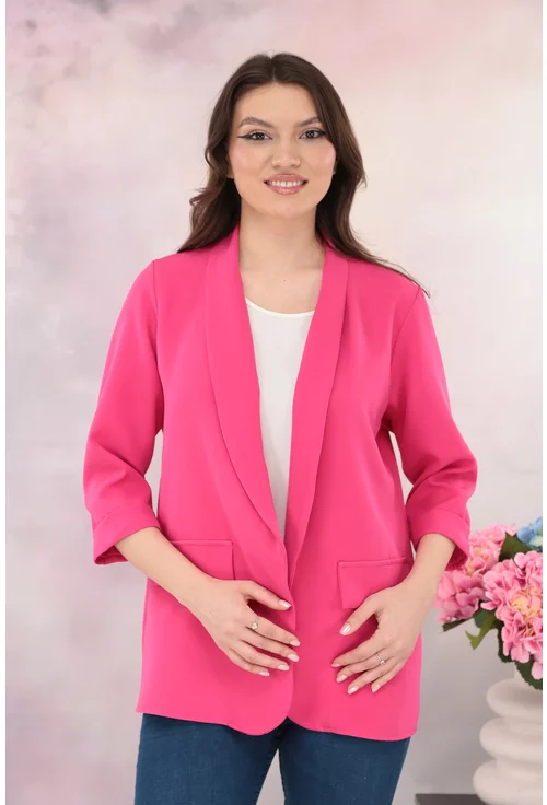 Blazer  lejer fucsia