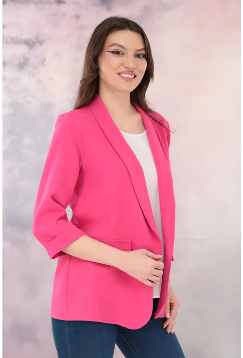 Blazer  lejer fucsia
