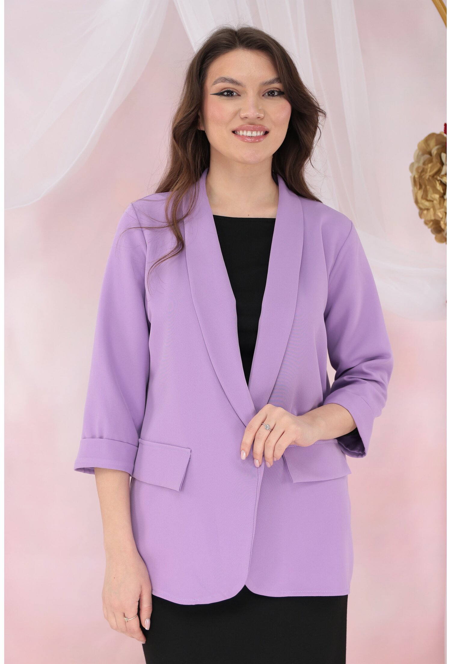 Blazer lejer lila