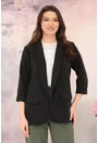 Blazer lejer negru