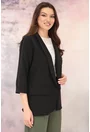 Blazer lejer negru