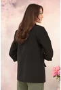 Blazer lejer negru