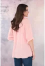 Bluza lejera roz din voal