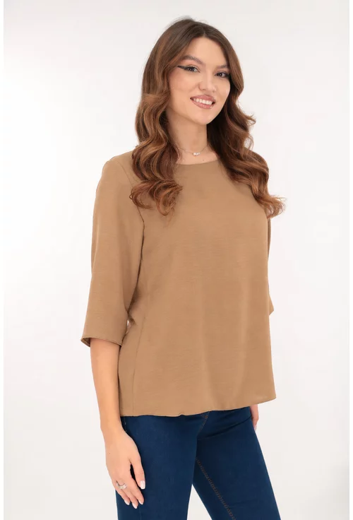 Bluza lejera uni bej-cappuccino