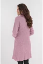 Cardigan lila tricotat model spic