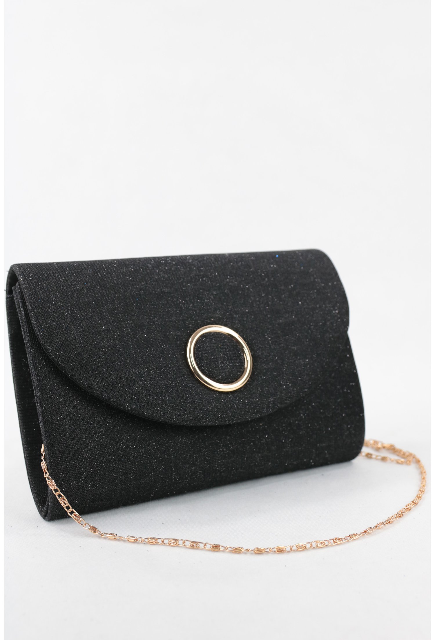 Plic elegant negru cu sclipici