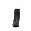 Botine dama din piele naturala Leofex - 451 negru