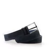 Curea din piele naturală - Blue velur