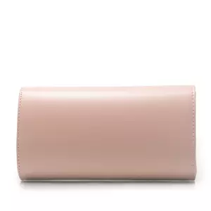 Geantă plic damă din piele naturală,Leofex - 4014 Nude Box P