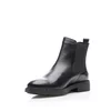 Ghete bărbați din piele naturală, Leofex - 501-1  Negru Box