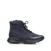 Ghete  bărbati din piele naturală Leofex- Mostră Armin Blue Box Velur