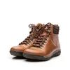 Ghete casual barbati din piele naturala,Leofex - 712 praline