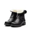 Ghete dama casual din piele naturala - 462 Negru Box