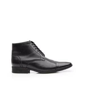 Ghete casual din piele naturala pentru barbati - 586 negru box