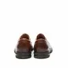 Pantofi barbati casual din piele naturala Leofex - 998 Cognac Box