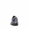 Pantofi barbati eleganti din piele naturala cu ciucuri, Leofex - 588 Negru Box presat