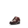 Pantofi eleganți bărbați din piele naturală, Leofex - 525 Mogano Box